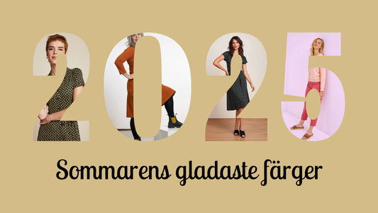 Sommarens gladaste färger 2025 – låt garderoben stråla!