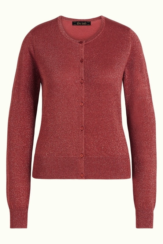 Cardi Roundneck Glitter