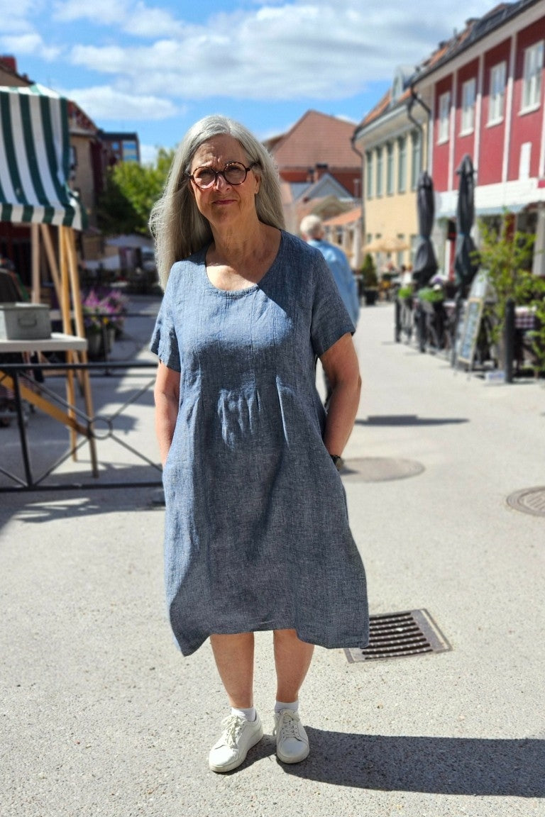 Stråvecksklänning Lin