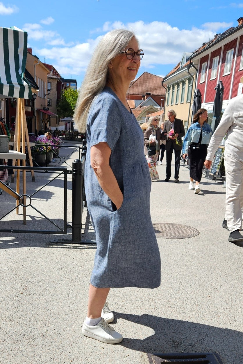 Stråvecksklänning Lin