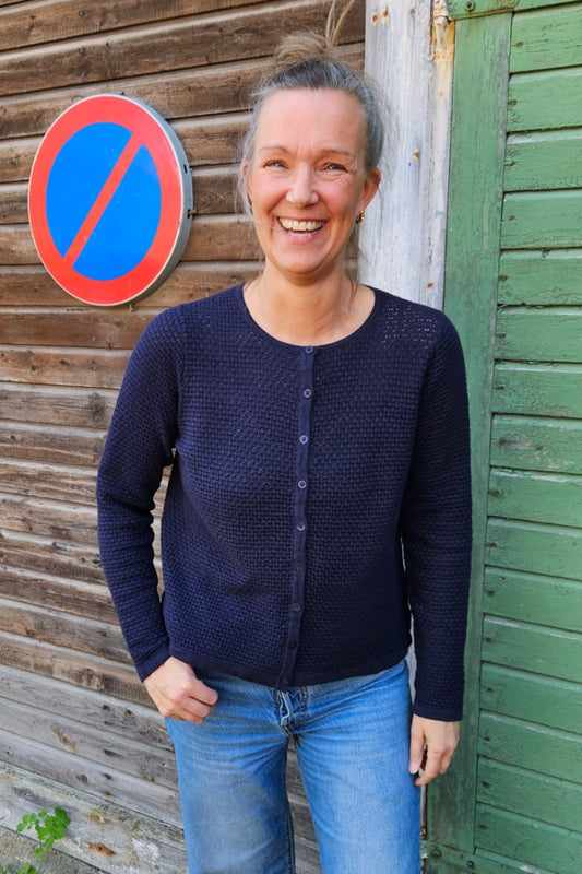 Bomullskofta Weiss - Mansted