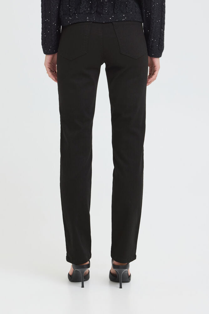 Jeans Emma Svart Denim 30 långa - Pulz