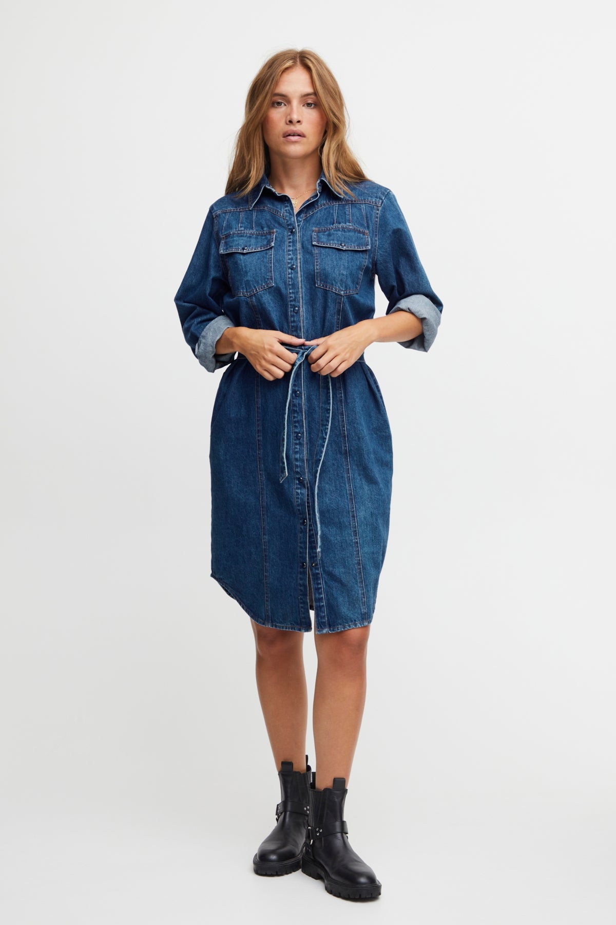 Denimklänning
