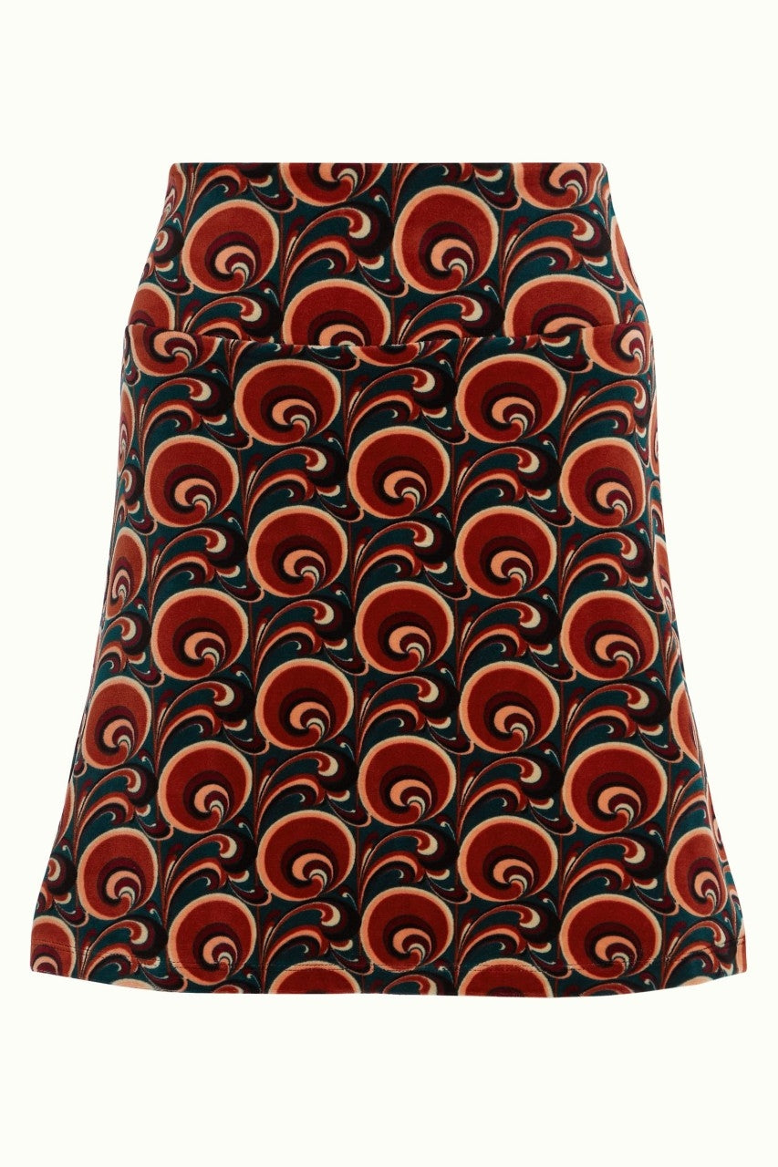 Border Skirt Patchouli