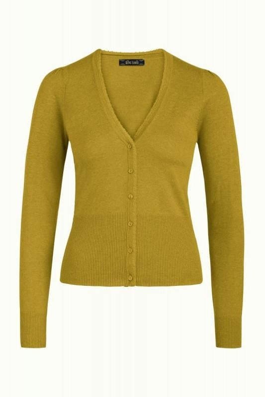 Cardigan cocoon v-neck