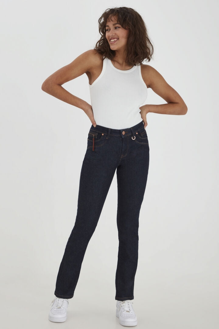 Råblå jeans Emma