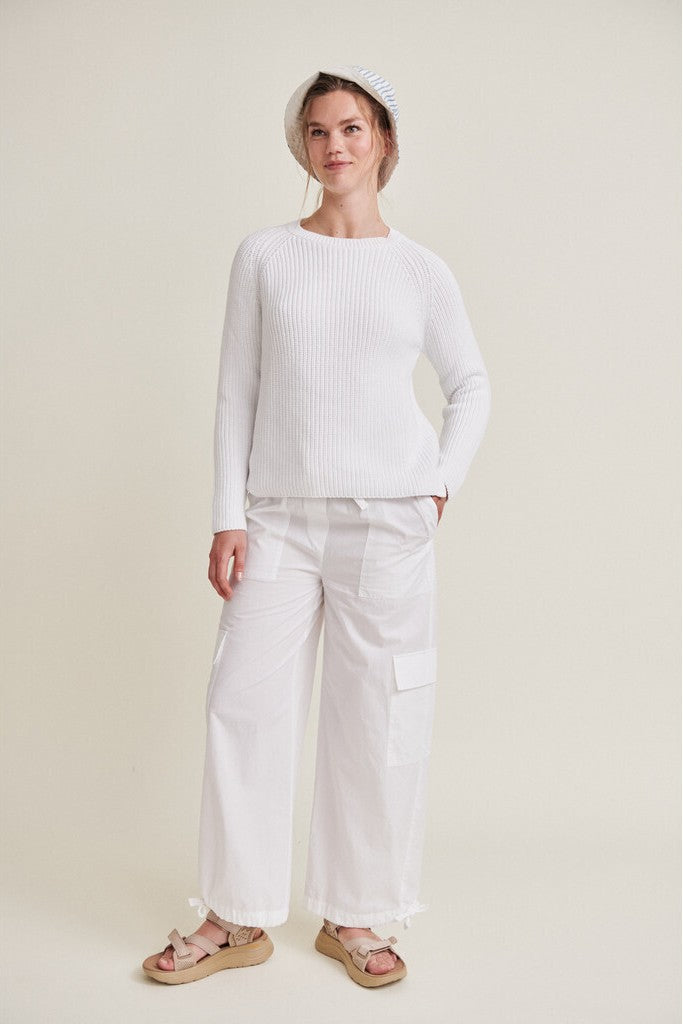 Stickad bomullströja Sweety Sweater