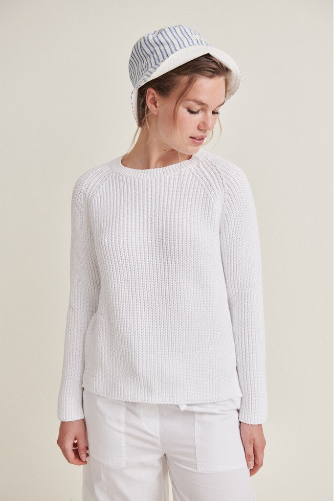 Stickad bomullströja Sweety Sweater