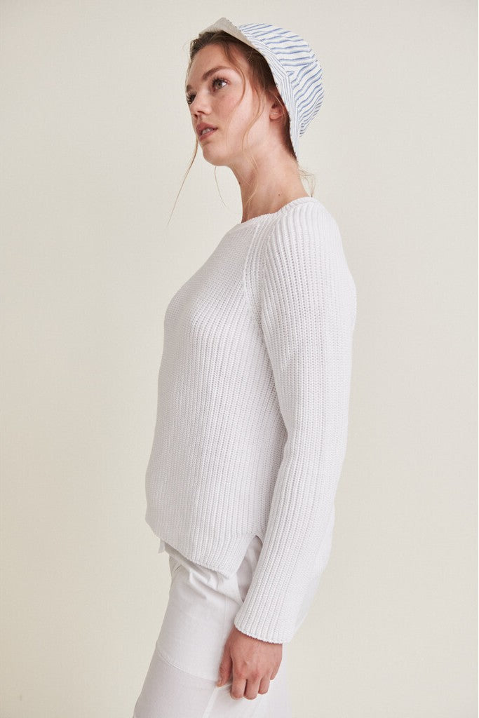 Stickad bomullströja Sweety Sweater