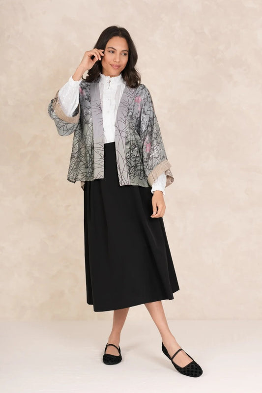 Kort kimono - One hundred stars