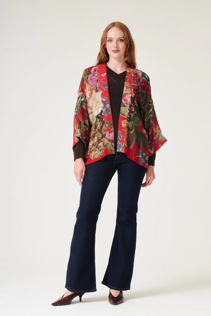 Kort kimono - One hundred stars