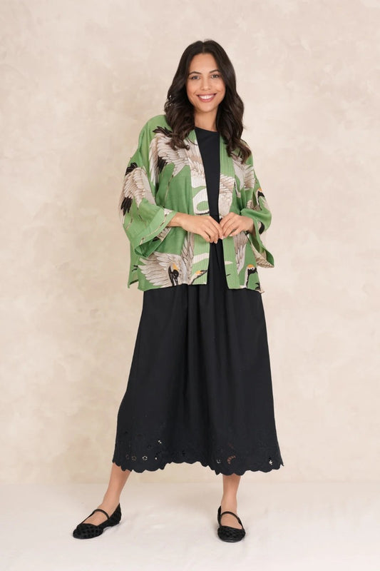 Kort kimono - One hundred stars