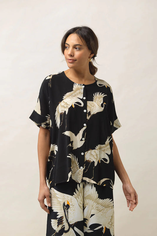 Tea blouse - One hundred stars