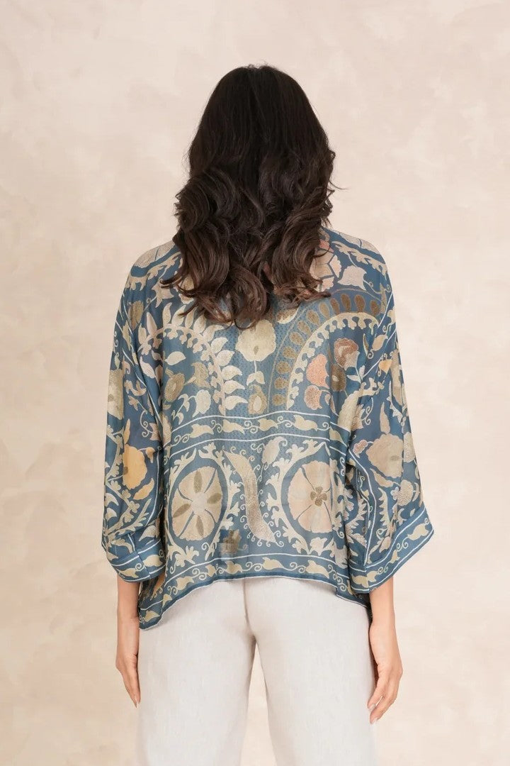 Kort kimono - One hundred stars