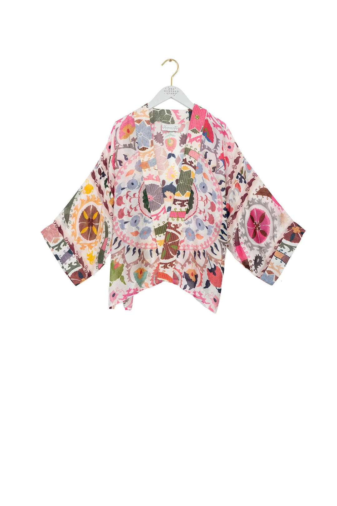Kort kimono - One hundred stars