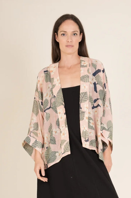 Kort kimono - One hundred stars