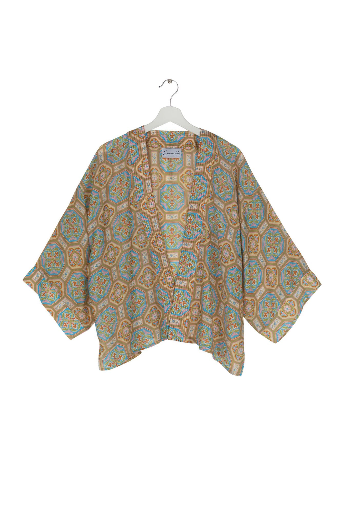 Kort kimono - One hundred stars