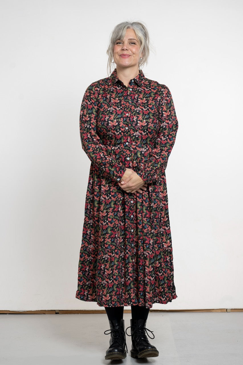 Klänning Brushed Floral