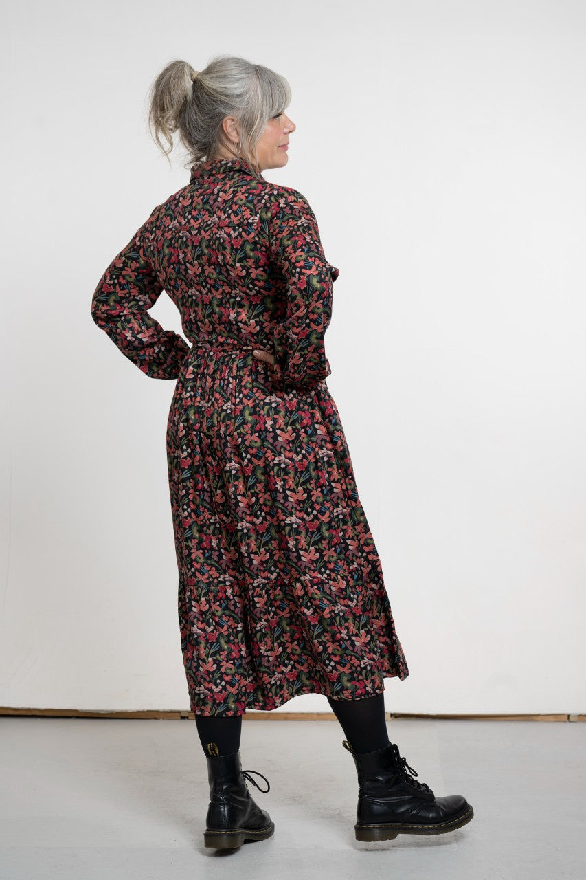 Klänning Brushed Floral