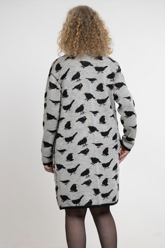 Långkofta Jennie Koltrast - Mariedaldesign