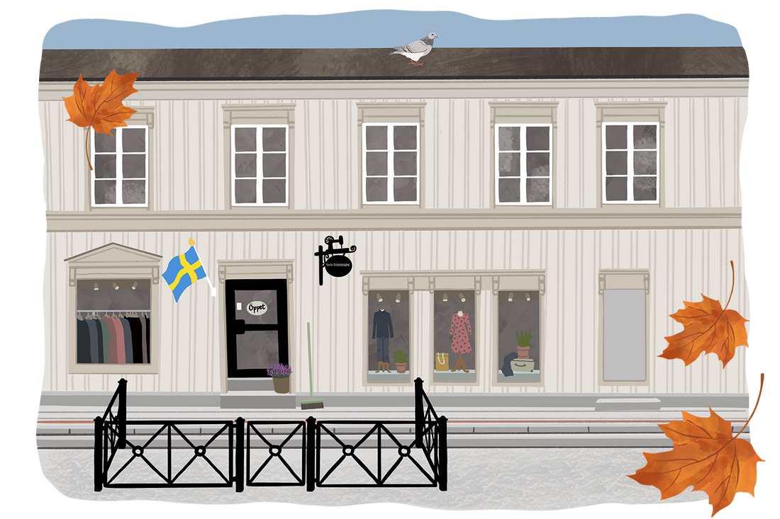 Från sommar till höst, använd plaggen längre