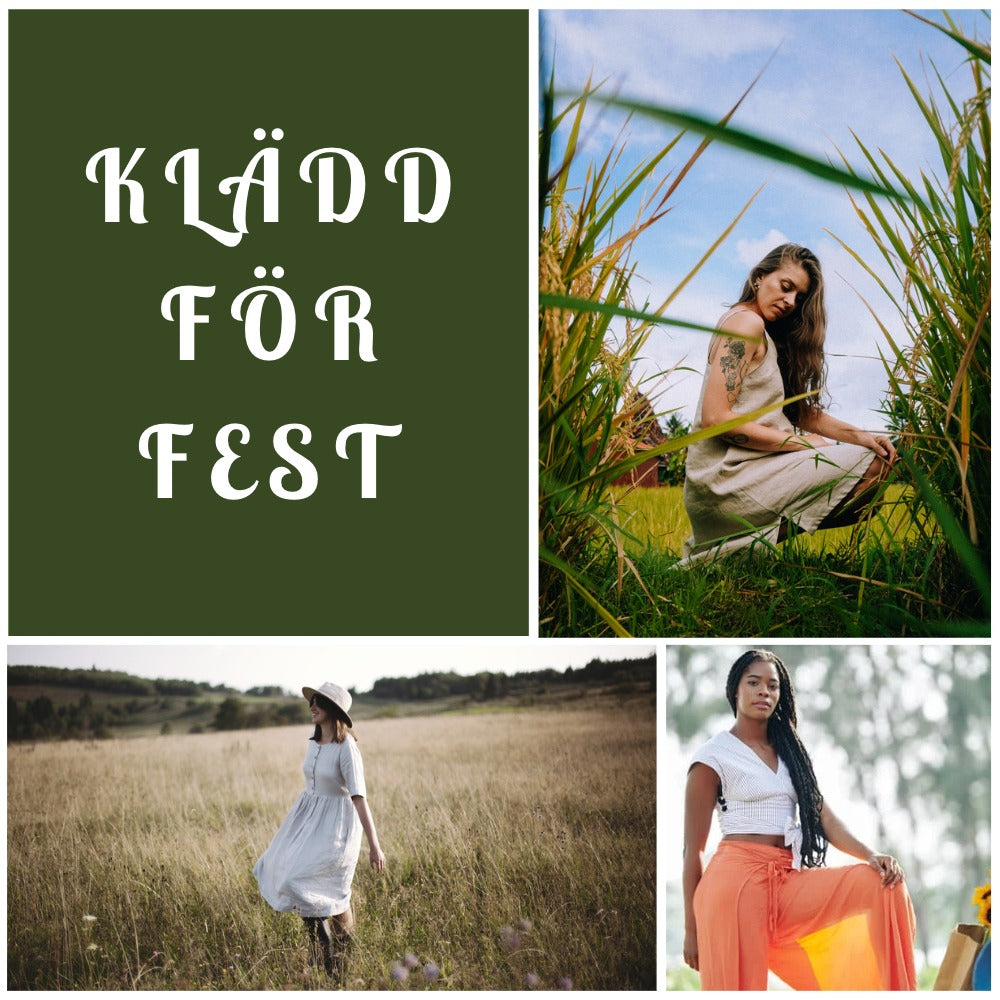 Klädd för fest