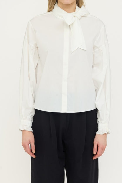 Blus Kajsa - Soft rebels - Vitt - XS - SRkajsablus - vit - XS