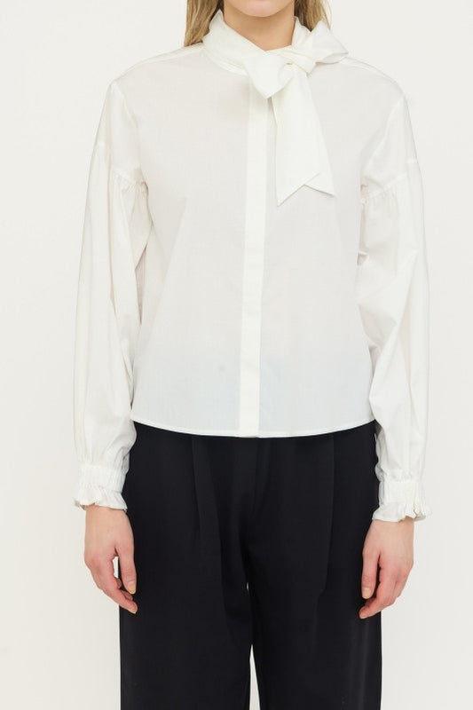 Blus Kajsa - Soft rebels - Vitt - XS - SRkajsablus - vit - XS