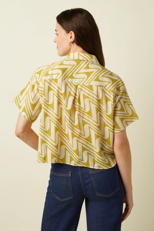 Evelina Blouse Laguna - King Louie