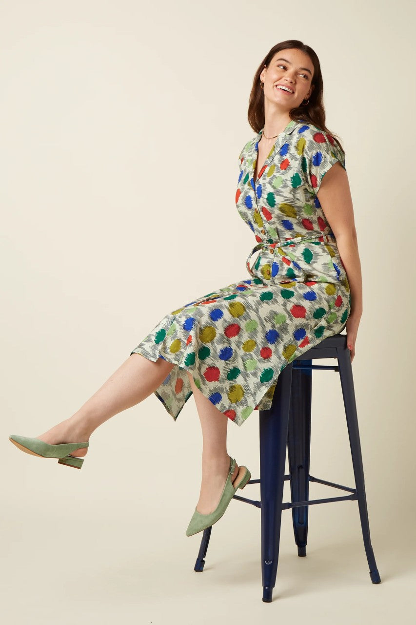 Irene dress Walton - King Louie - Flerfärgad - 34 - KLirenedresswalton - icecream - 34