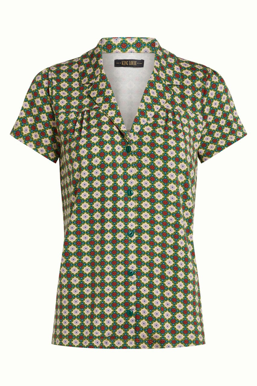 Tex Blouse Jade - King Louie