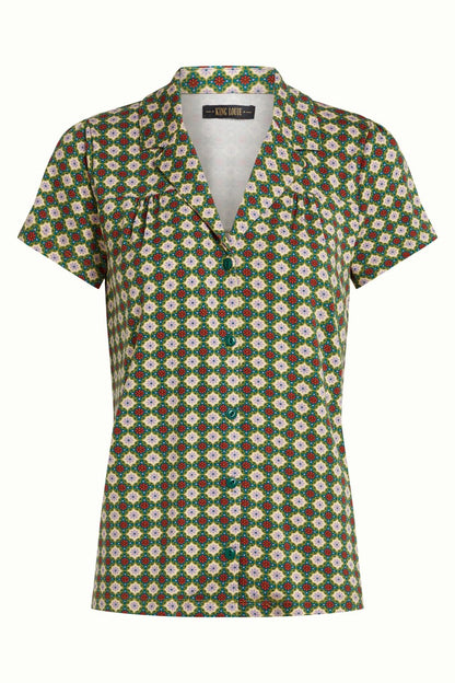 Tex Blouse Jade - King Louie