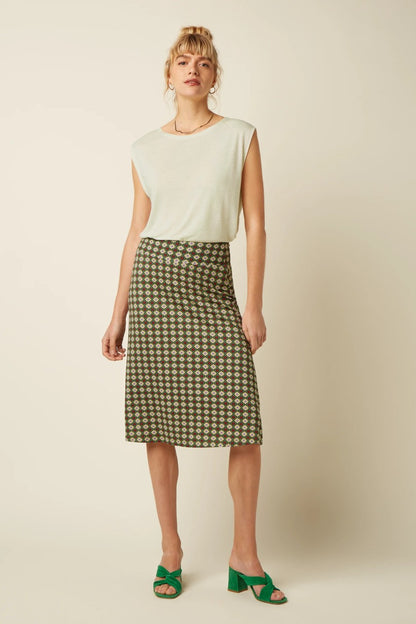 Juno skirt Jade - King Louie - Flerfärgad - XS - KLjunoskirtjade - grön - XS