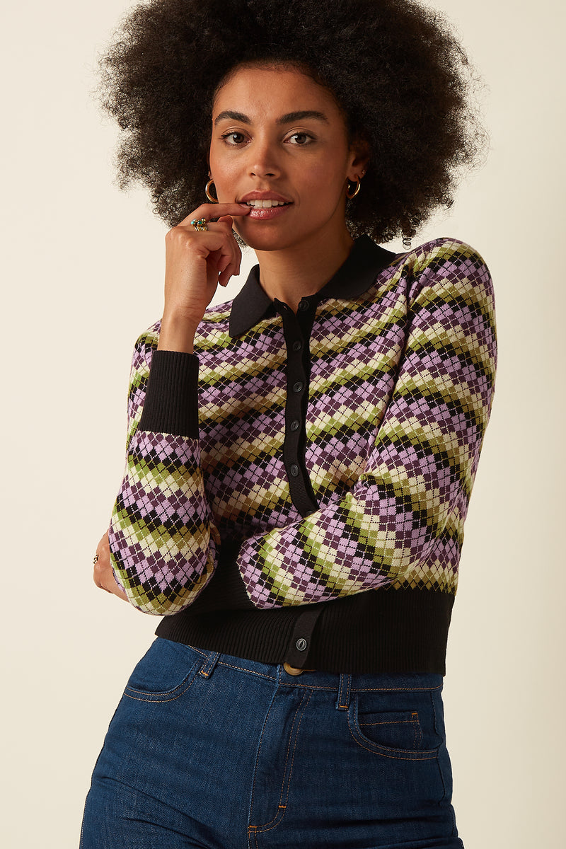 Kofta Sofie Chicago - King Louie - Flerfärgad - XS - KLsofiecardichicago - XS