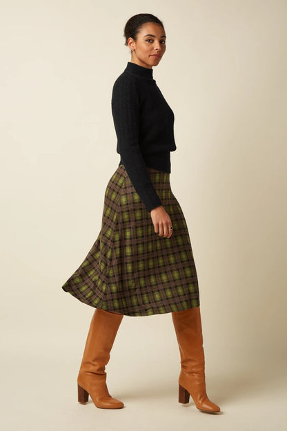 Juno skirt Timbercheck