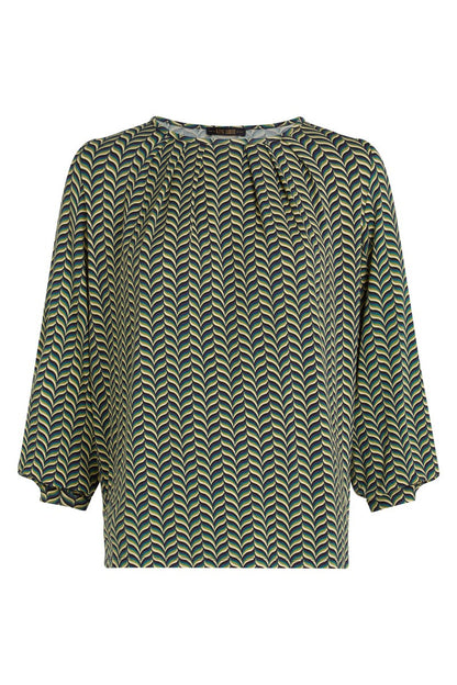 Top Laura pleat Marais - King Louie