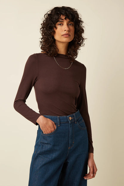 Top Rib Marina - King Louie - Brun - XS - KLtopribmarina - brun - XS