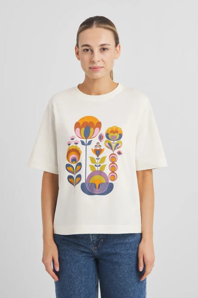 T-shirt Vadstena med print