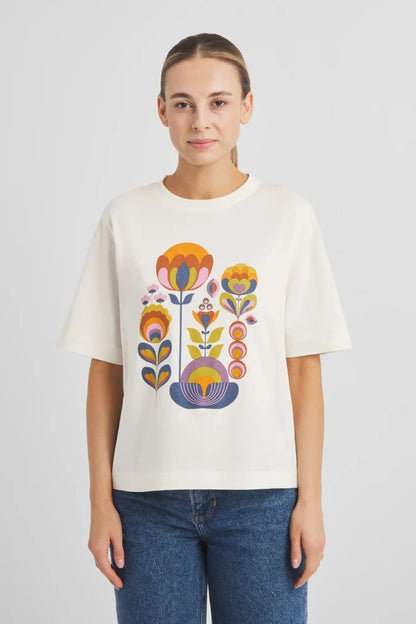 T-shirt Vadstena med print
