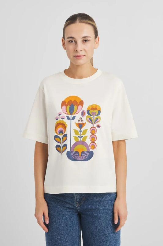 T-shirt Vadstena med print
