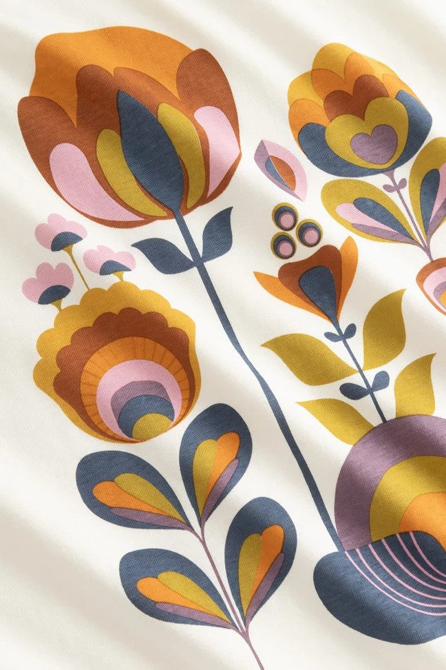 T-shirt Vadstena med print