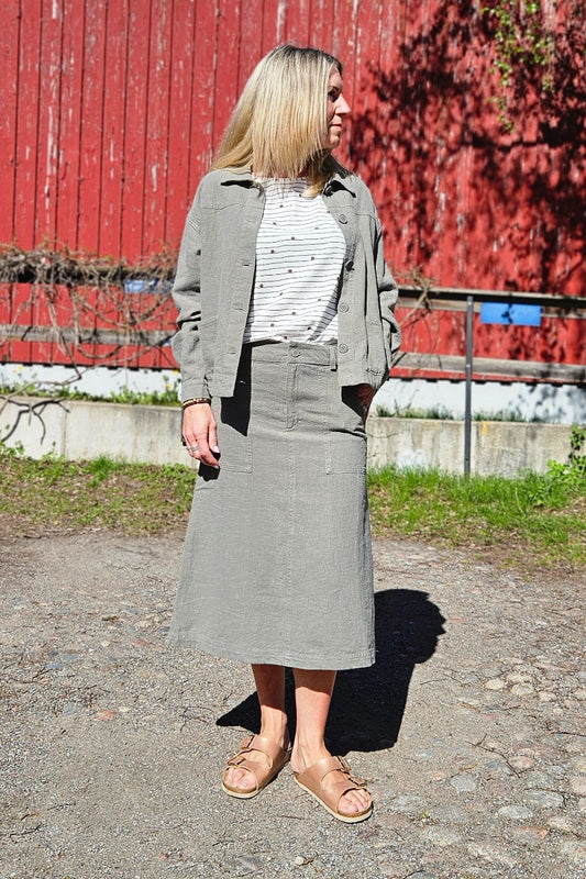 Linnekjol Worker - Karin Sömmare