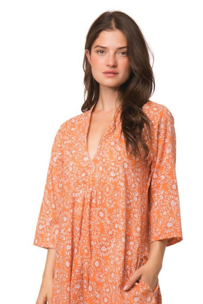 Bomullsklänning Mia - Zen Ethic - Orange - S/M - Zen4136 - orange - S/M