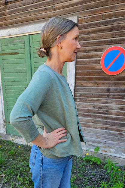 Bomullskofta Katrin - Mansted