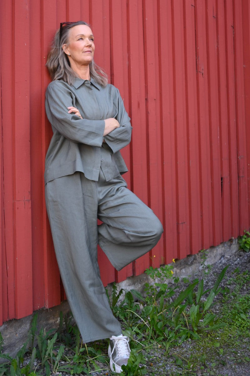 Byxor Com - Movesgood - XS - Grön - Movescom - Khaki - XS