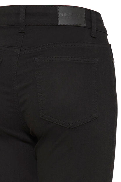 Jeans Emma Svart Denim 30 långa - Pulz
