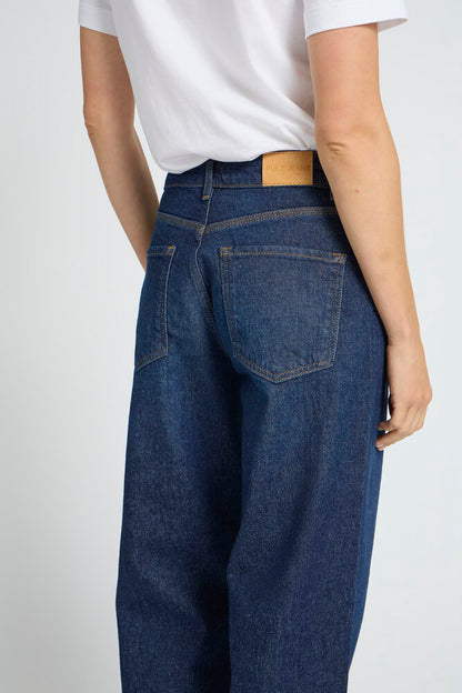 Jeans Vega Wide leg Dark Blue - Pulz