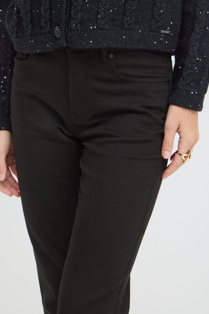 Jeans Emma Svart Denim 30 långa - Pulz