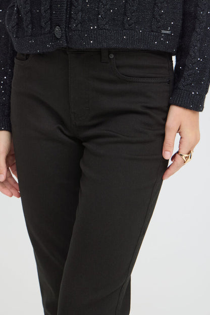 Jeans Emma Svart Denim 30 långa - Pulz