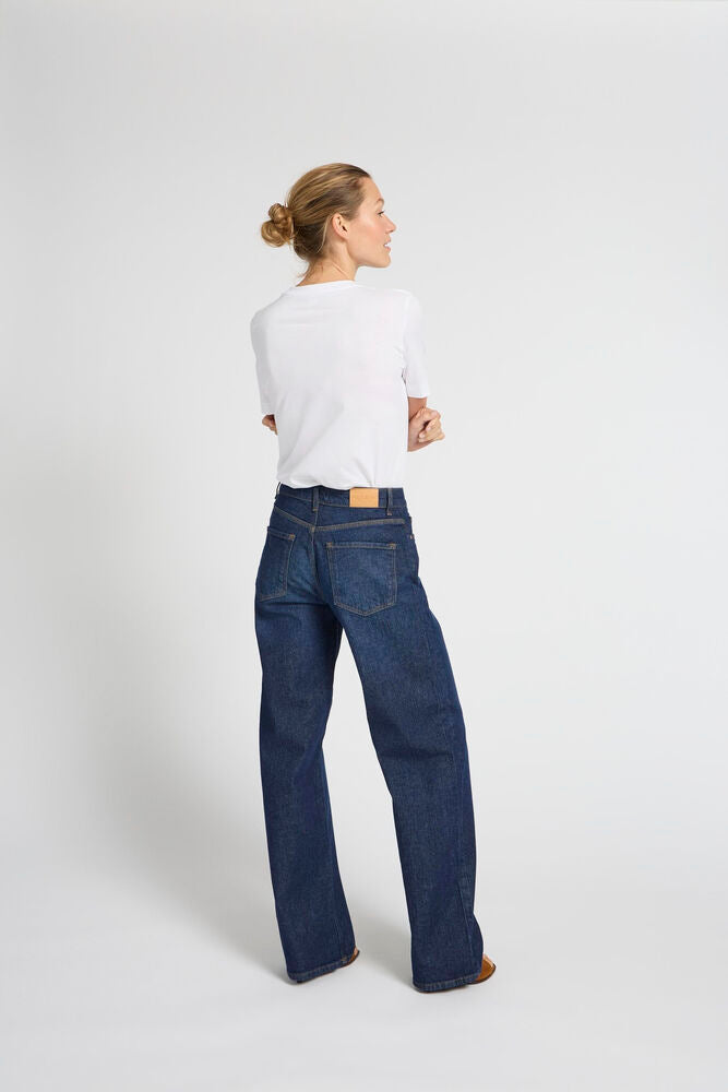 Jeans Vega Wide leg Dark Blue - Pulz